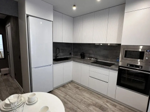 1-к. квартира на Базарной площади с видом на пруд, 30 м², 22 этаж