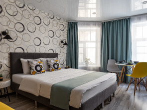 Комфортные апартаменты для троих с видом во двор