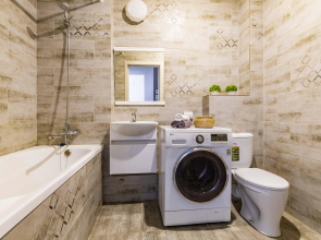 Квартира евродвушка BeGuest возле м. Уральская для четверых