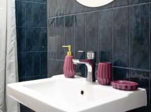 Апартаменты Savina у Моря 2 синяя студия