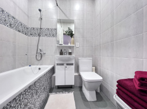 Апартаменты 2шка студия с шикарным видом на город у реки