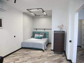 Апартаменты Малевич - мята, лаванда и горький шоколад в интерьере