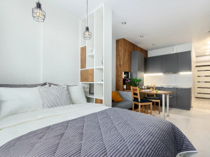 Апартаменты Дом у Дона Студия с видом на Дон (23 этаж)