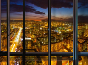 Apartamenty s Balkonom i Krasivym Vidom InnHome Loft Sky