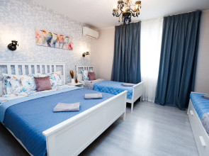 Uyutnaya Dvukhkomnatnaya  Na 7 Chelovek Ryadom S Akvaparkom Tatneft Arenoy Flat