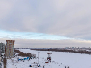 Квартира Happy House Студия с Видом на Иртыш