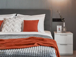 Квартира Aparts Pro Стильная видовая студия у Волги в ЖК Галактика на 12 этаже