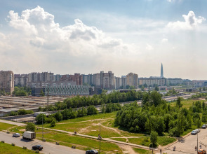 Квартира Семейная с Видом на Башню Газпром