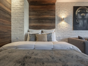 Квартира Студия в новом доме рядом с канатной дорогой