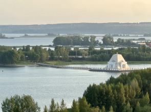 Квартира Happy Atlantis видовая в доме бизнес класса в центре Казани