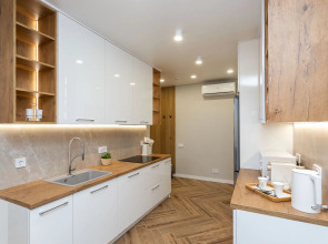 Трехкомнатные Апартаменты Pro.Аpartment Тихая Гавань Светлогорск