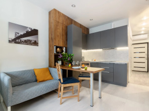 Апартаменты Дом у Дона Студия с видом на Дон (23 этаж)