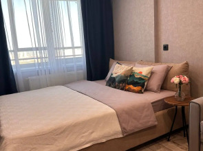 1-к. квартира на Базарной площади с видом на пруд, 30 м², 22 этаж