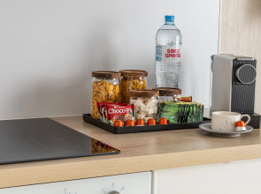 Квартира Moscow Deluxe Apartments Comfy Studio Berzarina