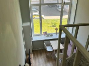 Двухуровневые апартаменты Pink Powder у метро Бауманская