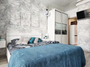 Квартира студия с видом на Амур и город