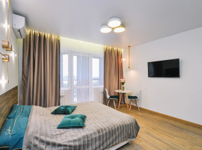 Апартаменты с джакузи у метро на набережной