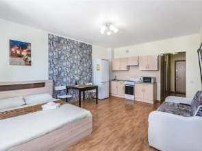 Апартаменты студия в светлых тонах в новостройке