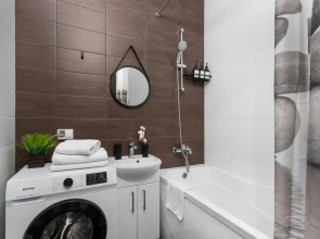 Квартира Комфорт с Балконом и Видом на Город Moderna Flat Status