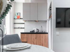 Апартаменты Red Apartments Арт Лайт Тетос