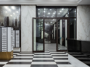 Апартаменты Lalapart Black Emerald с сауной в ЖК Савеловский Сити