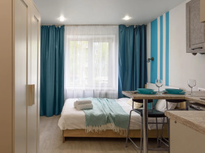 Апартаменты KrasLoft на Взлётной на двоих