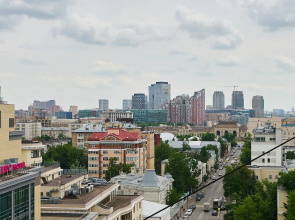 Квартира С Панорамным Видом на Москву Кремль и Moscow City