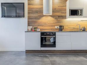 Квартира Студия в новом доме рядом с канатной дорогой