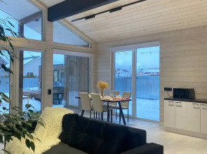 Частный дом Барн-хаус с сауной и чаном