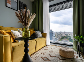 Квартира Бизнес Класс на 52 Этаже с Потрясающим Видом на Москву