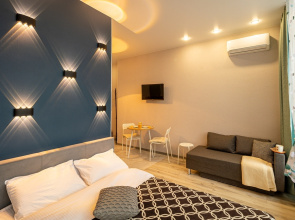 s Krasivym Vidom na Gory v Centre Flat