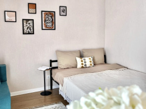 Квартира бирюзовая студия в Sердце города Перми