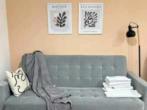 Квартира Студия около Острова Мечты и парка Коломенское