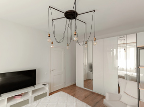 Апартаменты Lalapart Loft Style с лоджией и отдельной кухней в ЖК Савеловский Сити