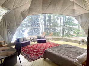 Глэмпинг Атмосфера