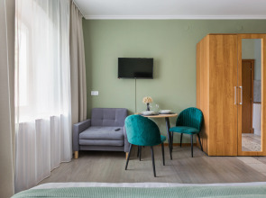 Апартаменты для троих гостей с 1 кроватью (3-ий или 4-ый этаж)