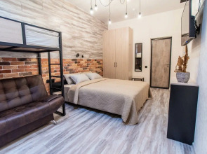 Квартира Loft в ЖК Волга-Парк для 10 гостей