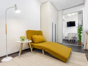 Апартаменты в парке у Стеклянной струи с видом на горы