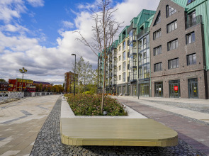 Апартаменты Рыбная Деревня с Прямым Видом на Реку