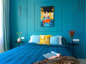 Апартаменты Рыба-Кит в современном комплексе на Яблоневой