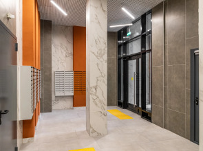 Квартира Moscow Deluxe Apartments Comfy Studio Berzarina