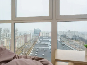 Апартаменты В новостройке на высоком этаже