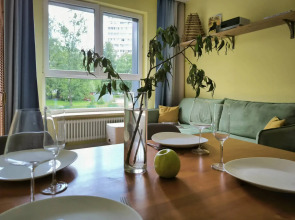 Квартира Комфортная с Просторной Гостиной, Спальней, Детской, Кабинетом и Двумя Санузлами