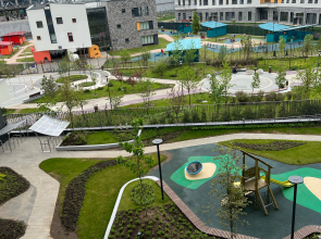 Квартира Уютная с большим балконом в новом ЖК Символ