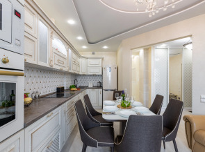 Апартаменты Модерн с просторной кухней