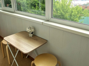 Квартира с видом на Золотой мост возле центра