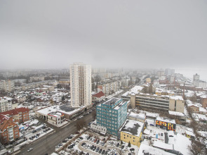 Апартаменты Apato с видом на Волгу с 25 этажа