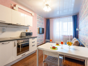 Квартира EL'HOME Евродвушка с панорамным видом на Волгу