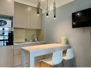 Квартира Aparts Pro Нежная 1-ком с панорамным балконом в ЖК Арго на 11 этаже