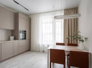 Квартира в синих тонах